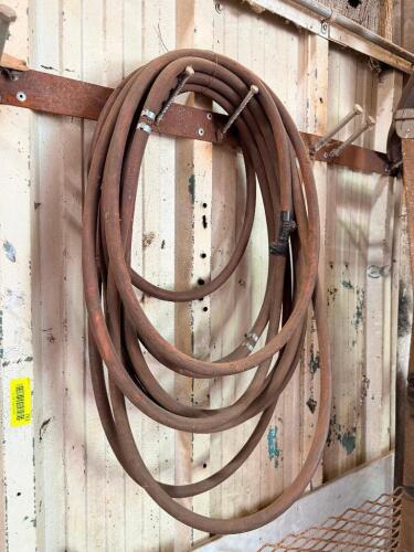 (1) SECTION OF 3/8" AIR HOSE.