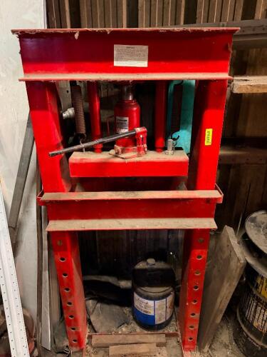 STRONG WAY 20 TON HYDRAULIC SHOP PRESS.