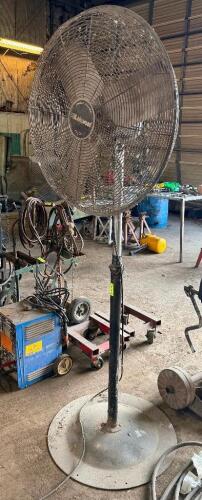 INDUSTRIAL PEDESTAL FAN.