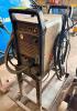 HYPERTHERM POWERMAX 900 PLASMA CUTTING SYSTEM WITH CART, LEADS, TORCH, AND BUILT-IN GAUGE, INCLUDES ATTACHED CABLES AND ACCESSORIES. - 2