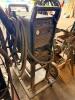 HYPERTHERM POWERMAX 900 PLASMA CUTTING SYSTEM WITH CART, LEADS, TORCH, AND BUILT-IN GAUGE, INCLUDES ATTACHED CABLES AND ACCESSORIES. - 4