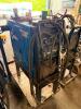 MILLER MILLER MATIC 252 MIG WELDER WITH CART, LEADS, GUN, GROUND CLAMP, MULTIPLE REGULATORS AND TORCHES. INCLUDES ADDITIONAL GAS REGULATORS AND ACCESSORIES. - 2