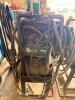 MILLER MILLER MATIC 252 MIG WELDER WITH CART, LEADS, GUN, GROUND CLAMP, MULTIPLE REGULATORS AND TORCHES. INCLUDES ADDITIONAL GAS REGULATORS AND ACCESSORIES. - 3