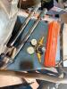 MILLER MILLER MATIC 252 MIG WELDER WITH CART, LEADS, GUN, GROUND CLAMP, REGULATOR, AND FOOT PEDAL, INCLUDES WELDING HELMET - 5