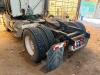 STERLING DAY CAB SEMI TRUCK TRACTOR, TANDEM AXLE CONFIGURATION, FIFTH WHEEL, DIESEL ENGINE, MANUAL TRANSMISSION, AIR RIDE SUSPENSION, EXHAUST STACK, ALUMINUM FUEL TANK, INTERIOR SHOWS WEAR WITH TORN SEAT, EXTERIOR SHOWS DUST, SURFACE RUST ON FRAME AND WHE - 4