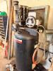 INDUSTRIAL PNEUMATICS VERTICAL AIR COMPRESSOR WITH TANK, BELT-DRIVEN PUMP, ELECTRIC MOTOR, AND GAUGE ASSEMBLY, FLOOR MOUNTED UNIT - 5
