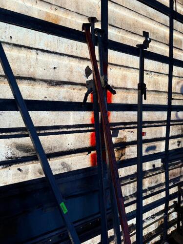 (4) LOAD LOCK POSTS.