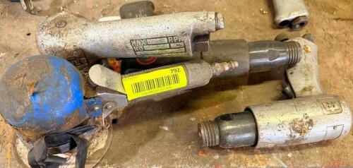 (4) ASSORTED PNEUMATIC HAND TOOLS