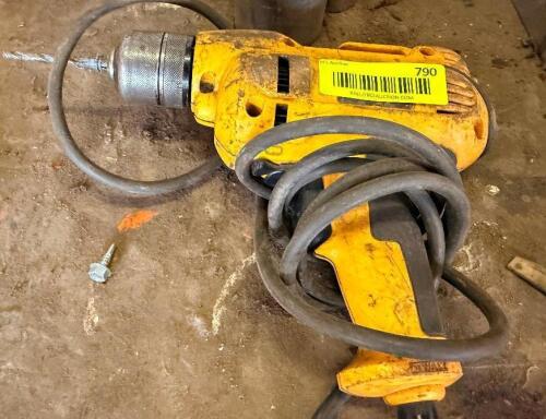 DEWALT ELECTRIC DRILL.