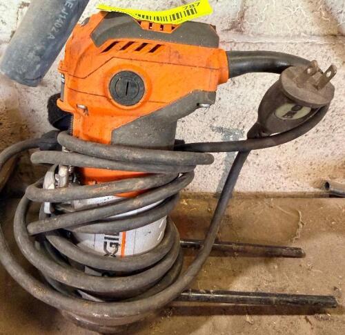 RIDGID ELECTRIC ROUTER.