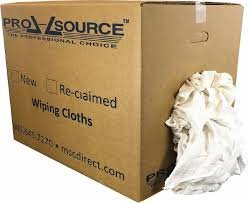 (1) RECLAIMED COTTON POLISHING AND DUST CLOTH