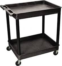 (1) SHELF TUB CART