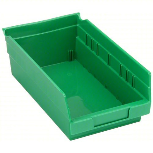 (12) SHELF BINS, STACKABLE
