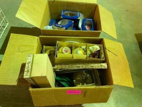(2) BOXES OF HOLIDAY DECOR