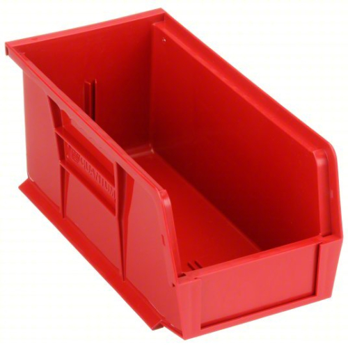 (1) BOX OF APPROX (7) STACKING STORAGE BIN