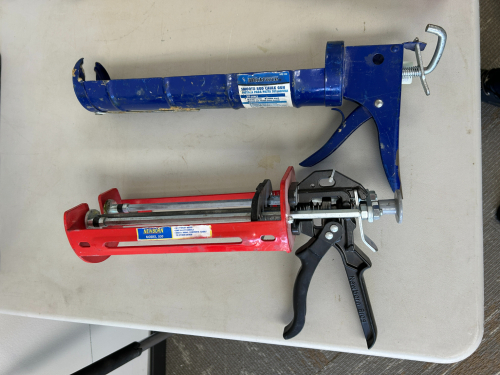 (2) CAULKING TOOLS