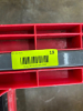 (2) RED PLASTIC HEAVY DUTY FOUR WAY DOLLYS. - 7