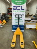 5500 LB. TON NARROW / STUBBY FORK LIFT. - 5