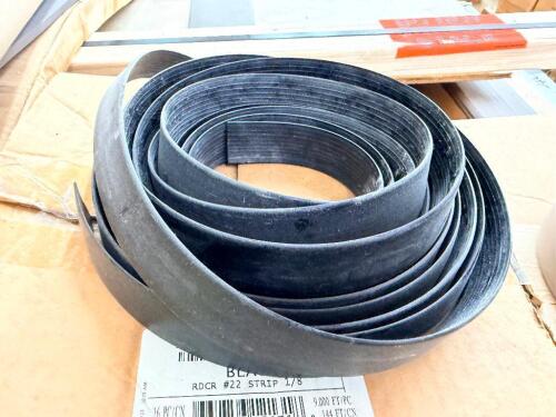 (1) ROLL OF BLACK RUBBER WALL BASE