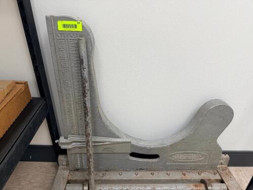 MODEL K-3 TILE CUTTER / SCORE AND SNAP TILE CUTTING MACHINE