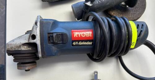RYOBI 4" GRINDER.
