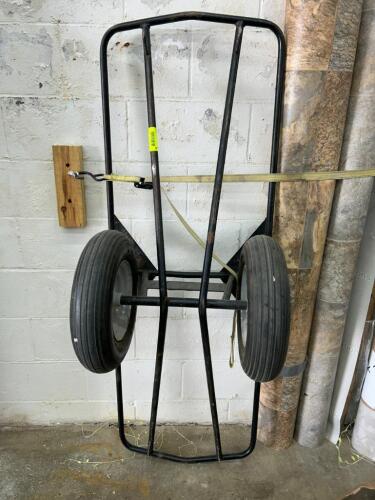 HEAVY DUTY CARPET ROLL CART.