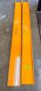 PAIR OF STEEL LOADING FORK LIFT EXTENSIONS