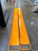 PAIR OF STEEL LOADING FORK LIFT EXTENSIONS - 2