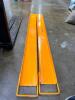 PAIR OF STEEL LOADING FORK LIFT EXTENSIONS - 3