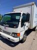 ISUZU BOX TRUCK WITH ENCLOSED CARGO BODY, WOOD FLOORING, INTERIOR SIDE RAILS, ROLL-UP REAR DOOR, TUCK-AWAY LIFTGATE (1500 LB. CAPACITY), STEEL WHEELS, CAB OVER DESIGN, CLOTH SEATS, DASH CONTROLS, ODOMETER 183,489 MILES - 7