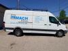 MERCEDES-BENZ WHITE CARGO VAN WITH HIGH ROOF, REAR CARGO AREA, BULKHEAD PARTITION, ROOF LADDER RACK, TOW HITCH, STEEL WHEELS, CLOTH SEATS WITH COVERS, POWER WINDOWS/MIRRORS, DASH DISPLAY, EMISSIONS MODIFICATION LABEL PRESENT, ODOMETER 195,908 MILES - 8