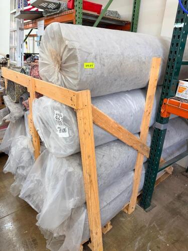 (4) ROLLS OF COMPOSITE CARPET PADDING