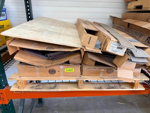 (1) LOT OF JOHNSONITE TARKETT VINYL WALL BASE AND TOE MOLDING
