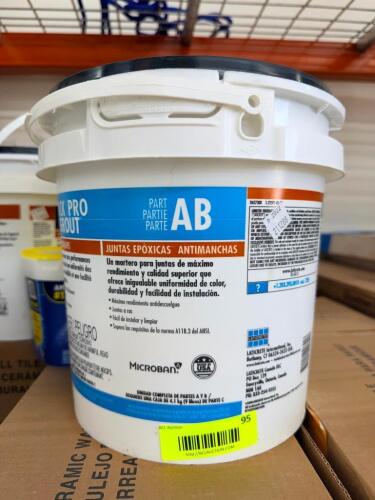 (4 )LATICRETE SPECTRALOCK PRO EPOXY GROUT