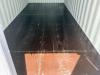 20' RAYFORE SHIPPING CONTAINER WITH DOUBLE SWING DOORS, LOCKING BARS, AND WEATHER-SEALED INTERIOR, GRAY FINISH, CLEAN INTERIOR FLOOR AND WALLS - 7