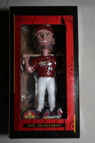 NIKE ST LOUIS CARDINALS PAUL GOLDSCHMIDT BOBBLEHEAD DOLL