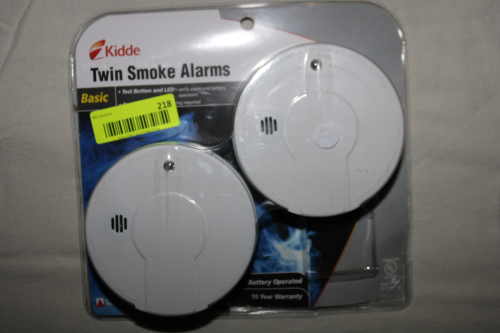 KIDDE BASIC TWIM SMOKE ALARM 2-PACK