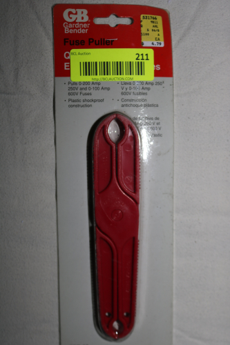 GARDNER BENDER FUSE PULLER TOOL