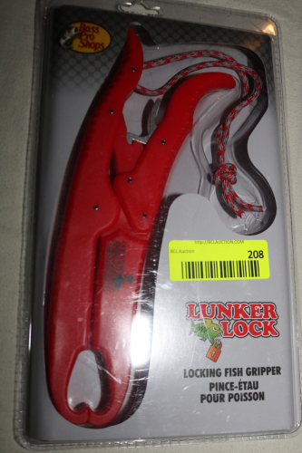 BASS PRO SHOPS LUNKER LOCK LOCKING FISH GRIPPER TOOL