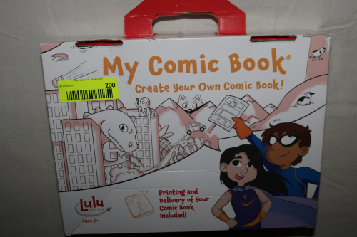 MY COMIC BOOK CREATE YOUR OWN COMIC BOOK BY LULU JUNIOR