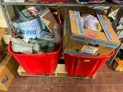 PALLET AND CONTENTS - ASSORTED CLEANING SUPPLIES