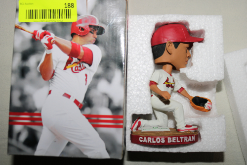 ST LOUIS CARDINALS CARLOS BELTRAN BOBBLEHEAD DOLL