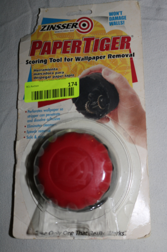ZINSSER PAPER TIGER SCORING TOOL WALLPAPER REMOVAL DEVICE