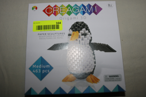 CREAGAMI ORIGAMI 3D PAPER SCULPTURE KIT MEDIUM SIZE 463 PIECES