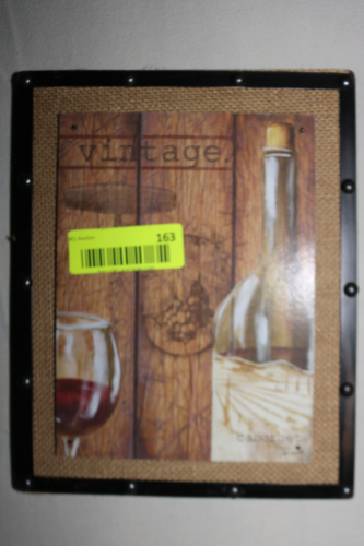 VINTAGE WINE AND BAR HOME D&Eacute;COR PRINT ARTWORK