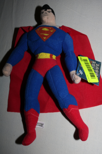 JUSTICE LEAGUE SUPERMAN STUFFED DOLL / PLUSH TOY