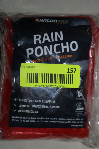 HAGON PRO RAIN PONCHO MULTI-PACK