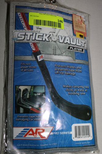 AANDR PRO SERIES STICK VAULT HOCKEY STICK BLACK PROTECTOR CASE