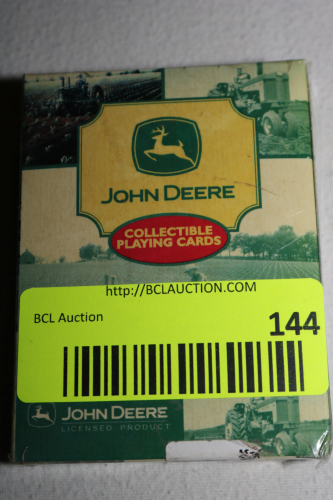 JOHN DEERE COLLECTING PLAYING CARDS