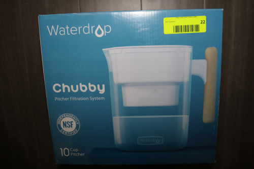 WATERDROP CHUBBY WATER PITCHER FILTRATION SYSTEM